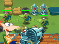 Spel Phineas and Ferb Backyard Defense
