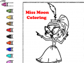 Spel Miss Moon Coloring  