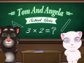 Spel Tom And Angela School Quiz