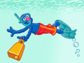 Spel 123 Sesame Street: Underwater Sink or Float