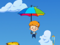 Spel Umbrella Falling Guy