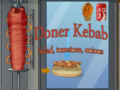 Spel Doner Kebab Salad, Tomatoes, Onions