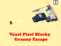 Spel Voxel Pixel Blocky Granny Escape