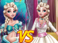 Spel Elsa Mermaid Vs Princess