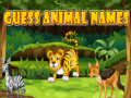 Spel Guess Animal Names