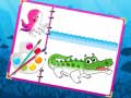 Spel Sea Creatures Coloring Book