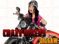 Spel Crazy Bikers Jigsaw