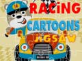 Spel Racing Cartoons Jigsaw