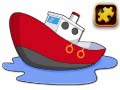 Spel Cartoon Ship Puzzle