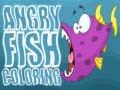 Spel Angry Fish Coloring 