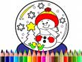 Spel Back To School: Christmas Coloring Book