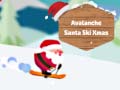 Spel Avalanche Santa Ski Xmas