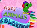 Spel Cute Animals Coloring