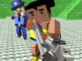 Spel GunGame shooting warfare: blocky gangster