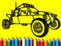 Spel Back To School: Rally Car Coloring Book