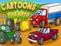 Spel Cartoons Five Diffs