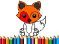 Spel Fox Coloring Book