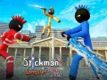 Spel Stickman Police vs Gangsters Street Fight