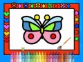 Spel Color and Decorate Butterflies