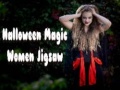 Spel Halloween Magic Women Jigsaw
