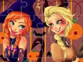 Spel Princess Halloween Jigsaw