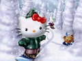 Spel Hello Kitty Christmas Jigsaw Puzzle