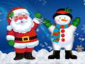 Spel Christmas Snowman Jigsaw Puzzle