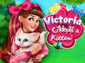 Spel Victoria Adopts a Kitten