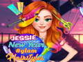Spel Jessie New Year #Glam Hairstyles