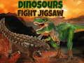 Spel Dinosaurs Fight Jigsaw