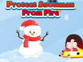 Spel Protect Snowman From Fire
