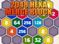 Spel 2048 Hexa Merge Block