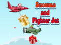 Spel Snowman and Fighter Jet