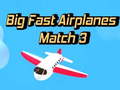 Spel Big Fast Airplanes Match 3