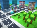 Spel Pixel City Runner 3D