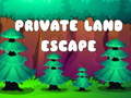 Spel Private Land Escape
