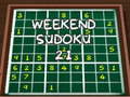 Spel Weekend Sudoku 21