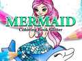 Spel Mermaid Coloring Book Glitter