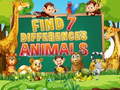 Spel Find 7 Differences Animals