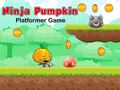 Spel Ninja Pumpkin Platformer Game