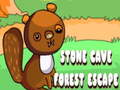 Spel Stone Cave Forest Escape