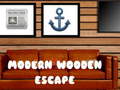 Spel Modern Wooden House Escape