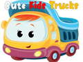Spel Cute Kids Trucks Jigsaw