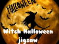 Spel Witch Halloween Jigsaw
