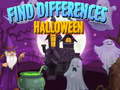 Spel Find Differences Halloween