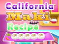 Spel California Maki Recipe