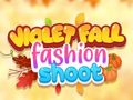 Spel Violet Fall Fashion Shoot