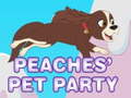 Spel Peaches' pet party