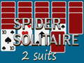 Spel Spider Solitaire 2 Suits
