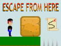 Spel Escape from here